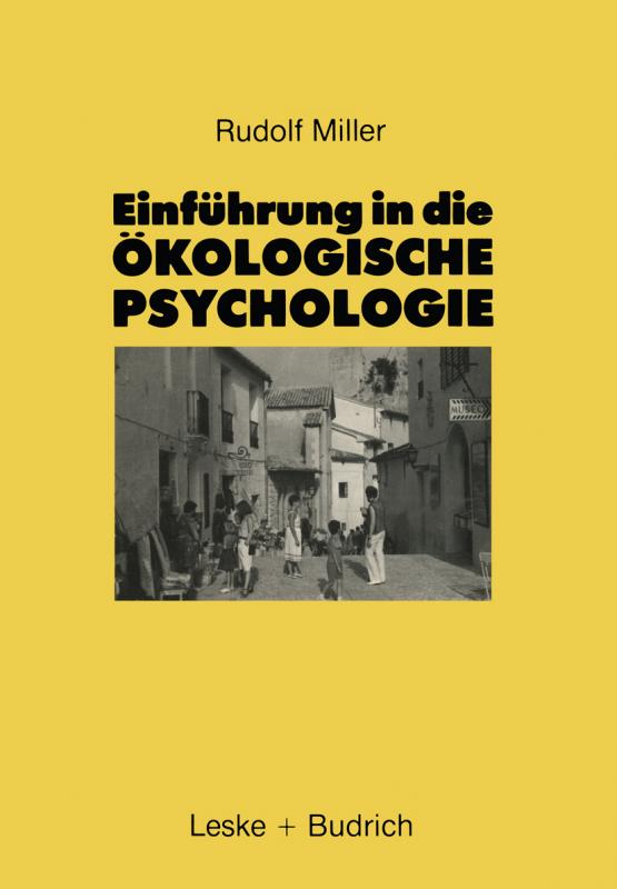 Cover-Bild Einführung in die Ökologische Psychologie