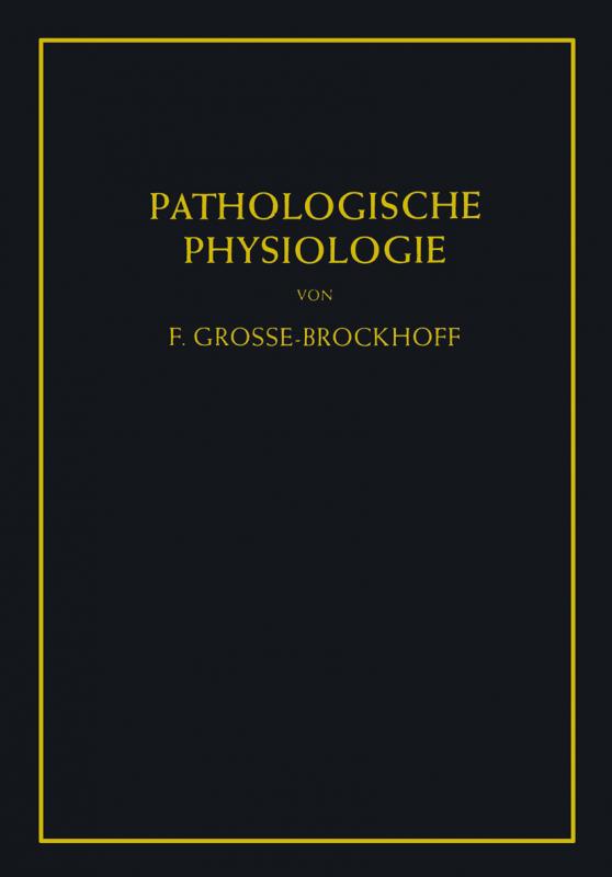 Cover-Bild Einführung in die pathologische Physiologie