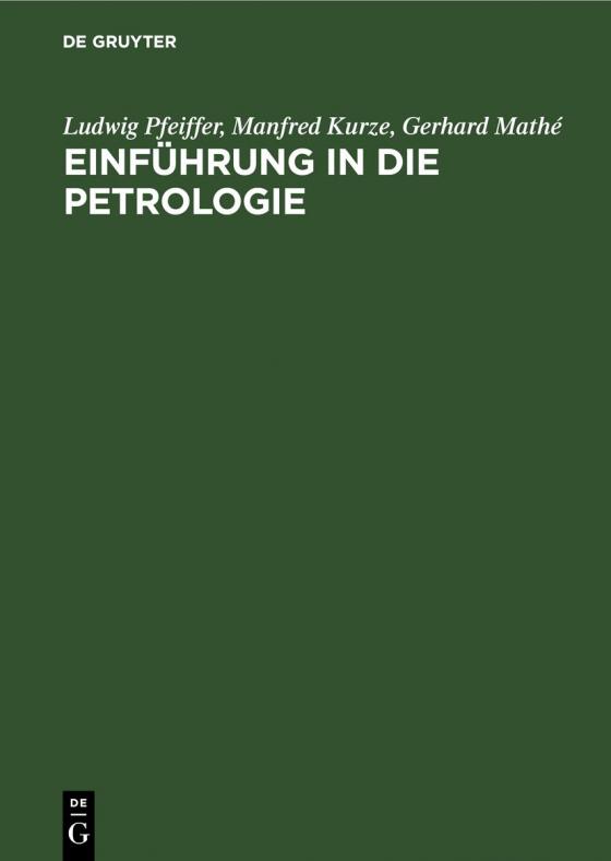 Cover-Bild Einführung in die Petrologie