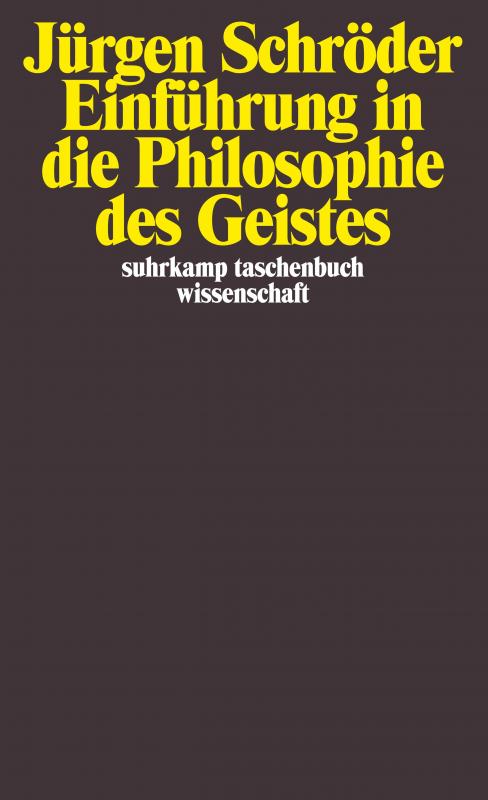 Cover-Bild Einführung in die Philosophie des Geistes