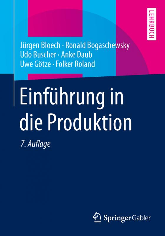 Cover-Bild Einführung in die Produktion