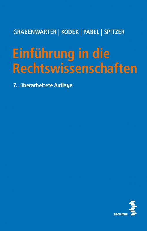 Cover-Bild Einführung in die Rechtswissenschaften