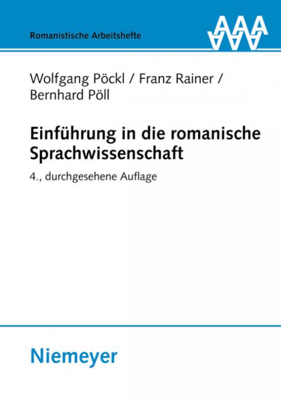 Cover-Bild Einführung in die romanische Sprachwissenschaft