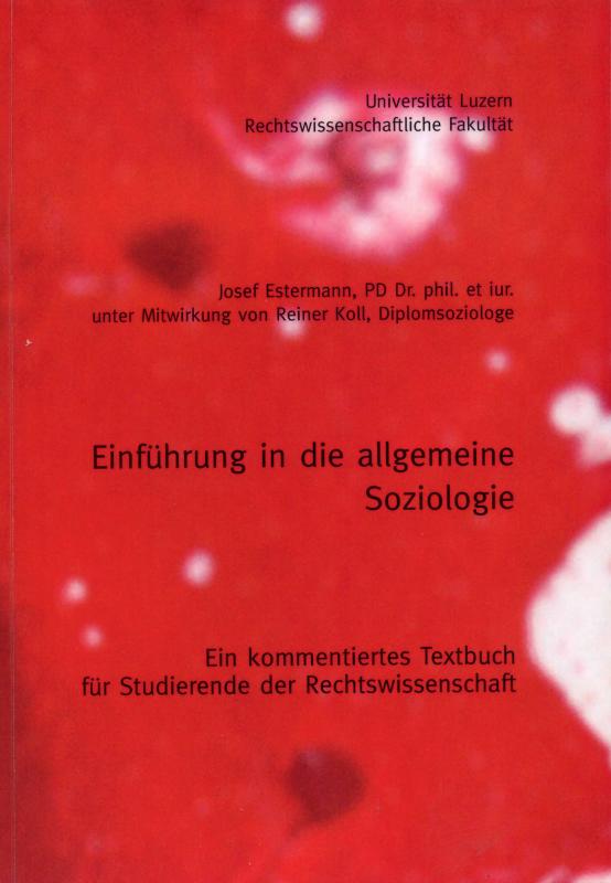 Cover-Bild Einführung in die Soziologie II