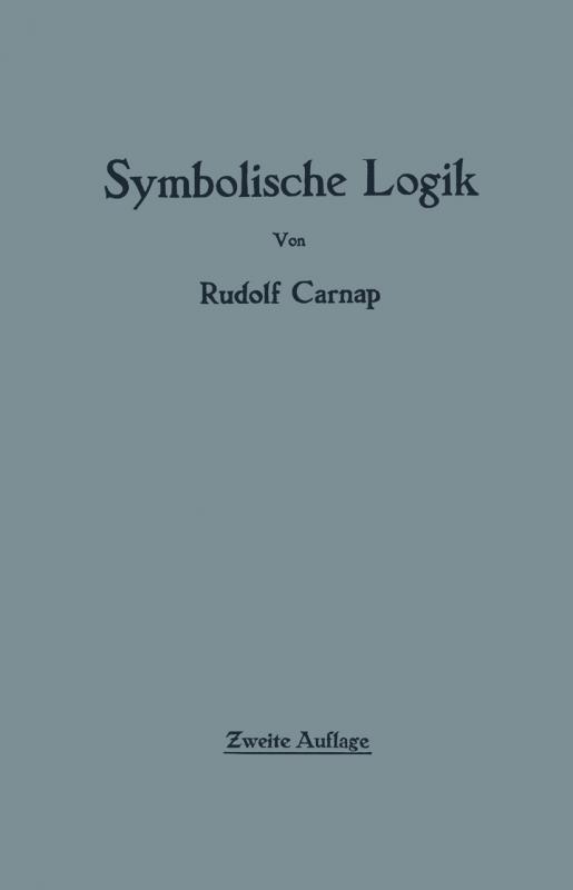 Cover-Bild Einführung in die symbolische Logik