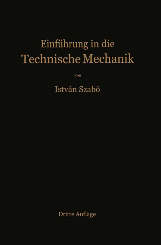 Cover-Bild Einführung in die technische Mechanik