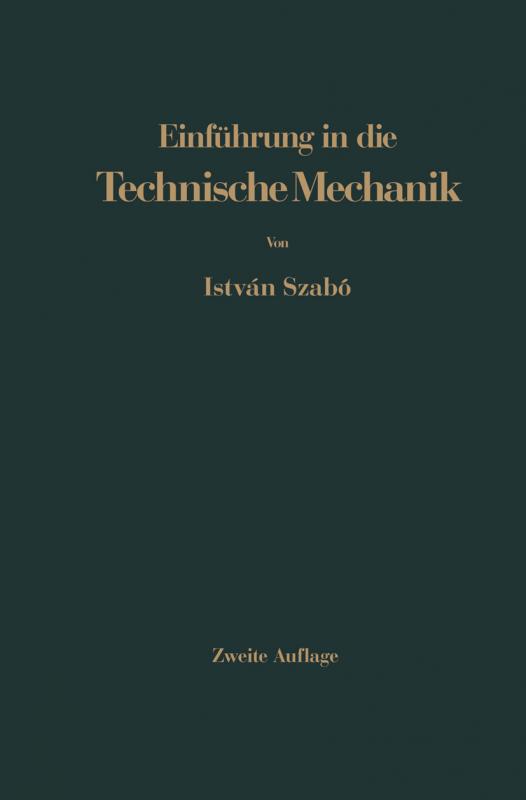Cover-Bild Einführung in die Technische Mechanik