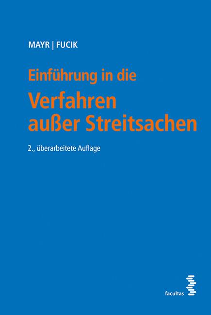 Cover-Bild Einführung in die Verfahren außer Streitsachen