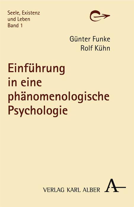 Cover-Bild Einführung in eine phänomenologische Psychologie