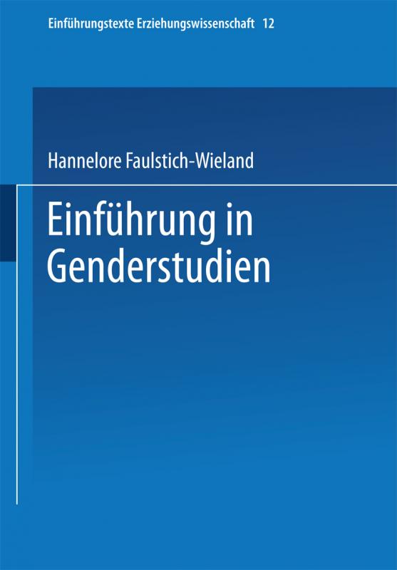 Cover-Bild Einführung in Genderstudien
