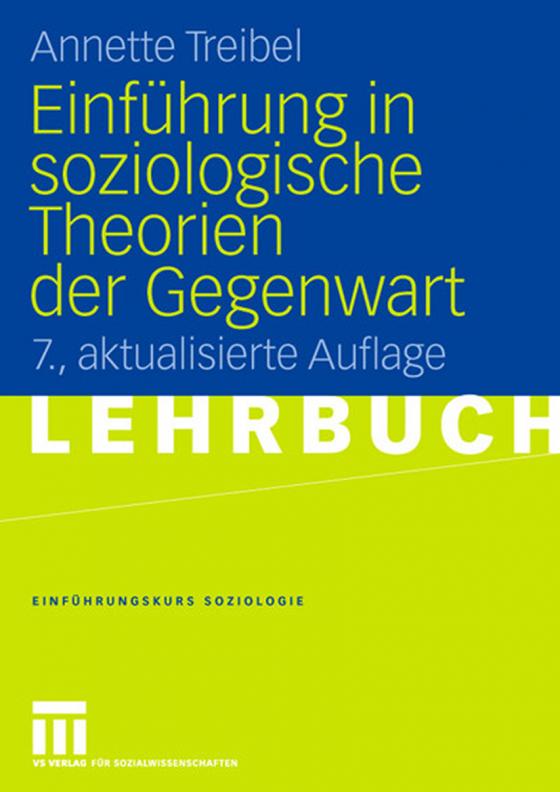 Cover-Bild Einführung in soziologische Theorien der Gegenwart