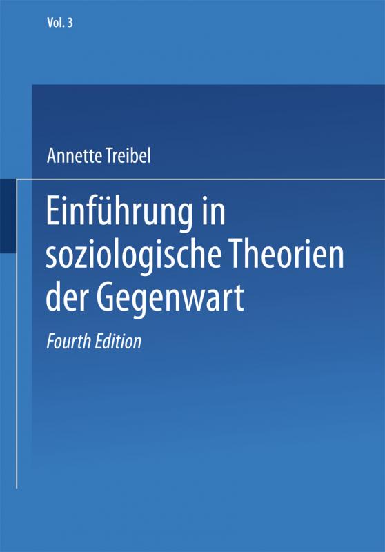 Cover-Bild Einführung in soziologische Theorien der Gegenwart