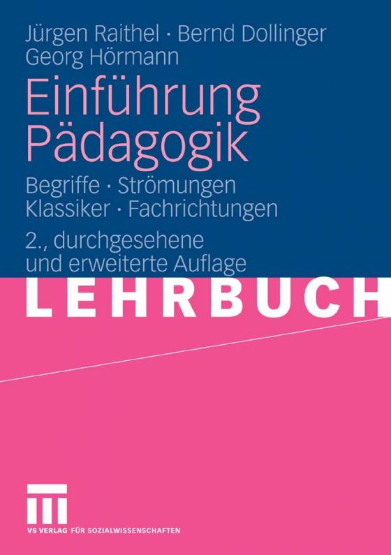Cover-Bild Einführung Pädagogik