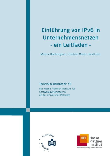 Cover-Bild Einführung von IPv6 in Unternehmensnetzen