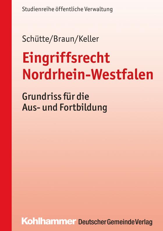 Cover-Bild Eingriffsrecht Nordrhein-Westfalen