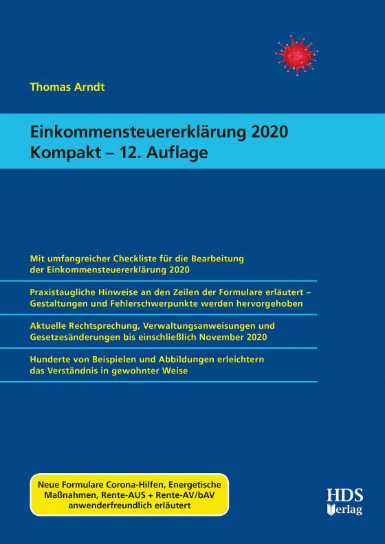 Cover-Bild Einkommensteuererklärung 2020 Kompakt