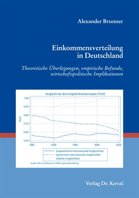 Cover-Bild Einkommensverteilung in Deutschland