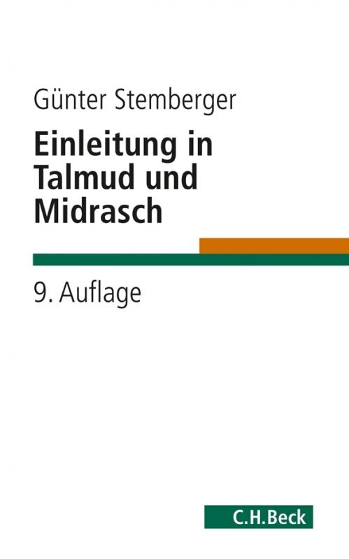 Cover-Bild Einleitung in Talmud und Midrasch