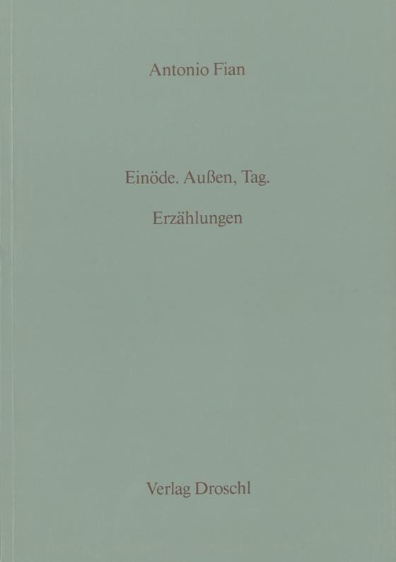 Cover-Bild Einöde. Aussen, Tag