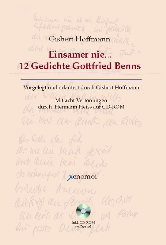 Cover-Bild Einsamer nie... 12 Gedichte Gottfried Benns