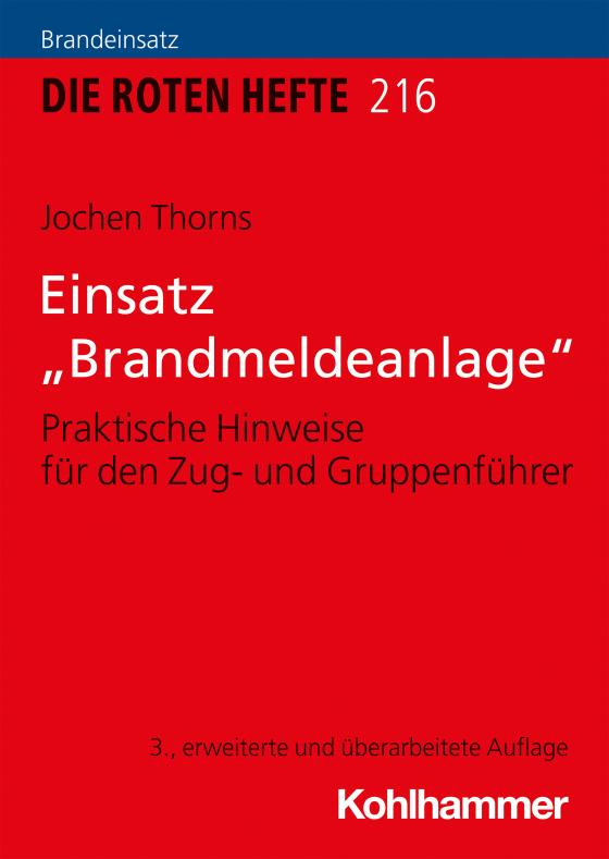 Cover-Bild Einsatz "Brandmeldeanlage"