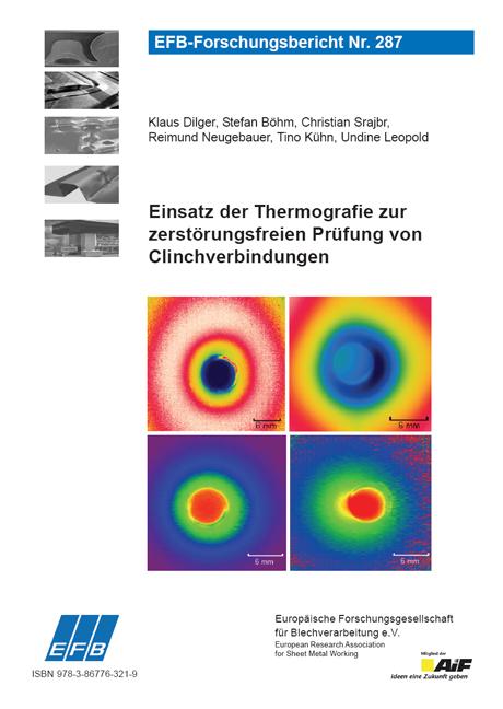 Cover-Bild Einsatz der Thermografie zur zerstörungsfreien Prüfung von Clinchverbindungen