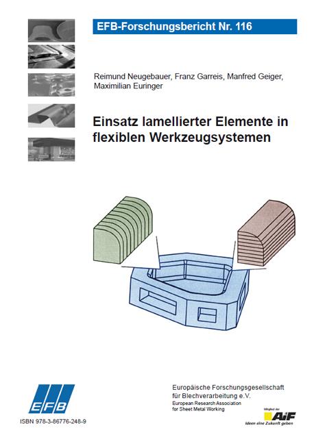 Cover-Bild Einsatz lamellierter Elemente in flexiblen Werkzeugsystemen