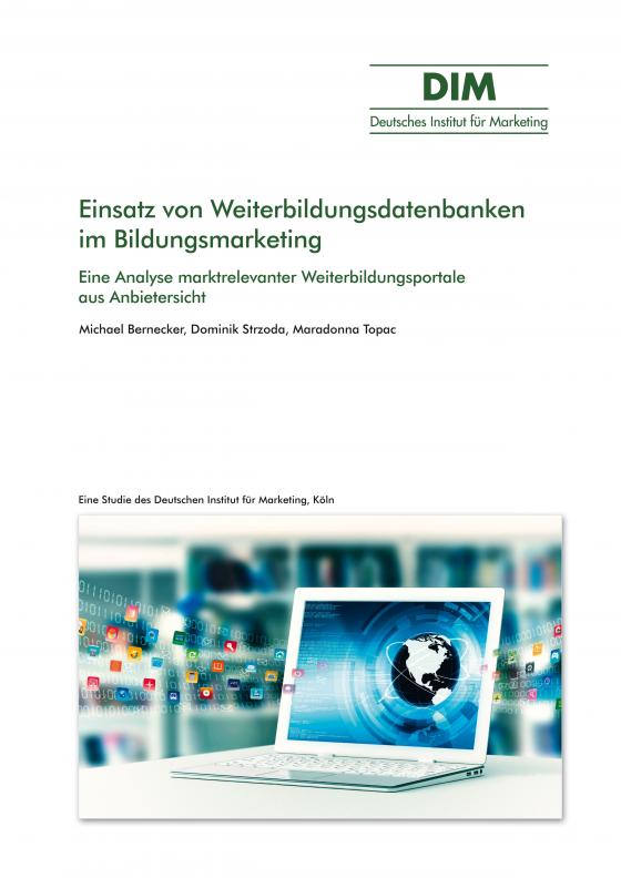 Cover-Bild Einsatz von Weiterbildungsdatenbanken im Bildungsmarketing