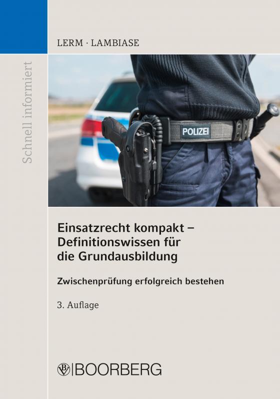 Cover-Bild Einsatzrecht kompakt - Definitionswissen für die Grundausbildung