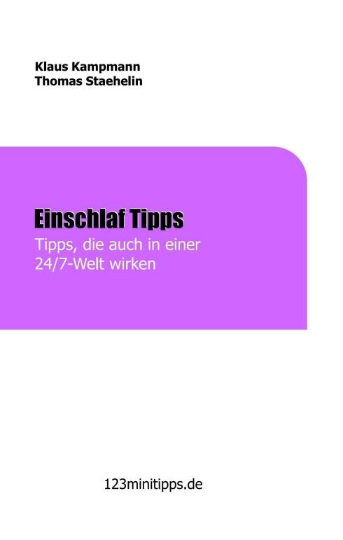 Cover-Bild Einschlaf Tipps, die auch in einer 24/7 Welt wirken