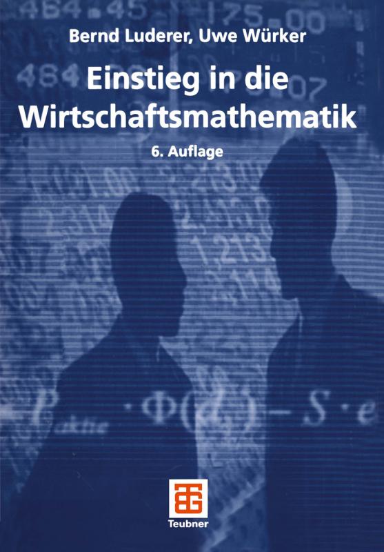 Cover-Bild Einstieg in die Wirtschaftsmathematik