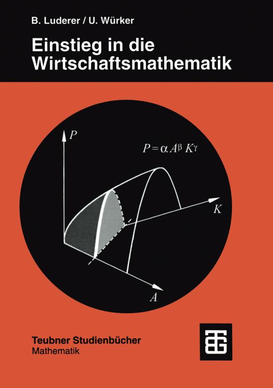 Cover-Bild Einstieg in die Wirtschaftsmathematik