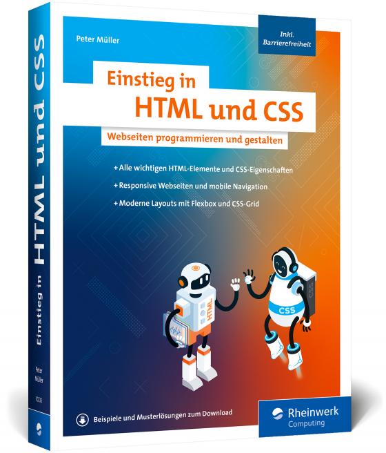 Cover-Bild Einstieg in HTML und CSS