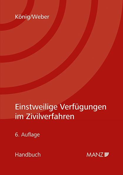 Cover-Bild Einstweilige Verfügungen im Zivilverfahren