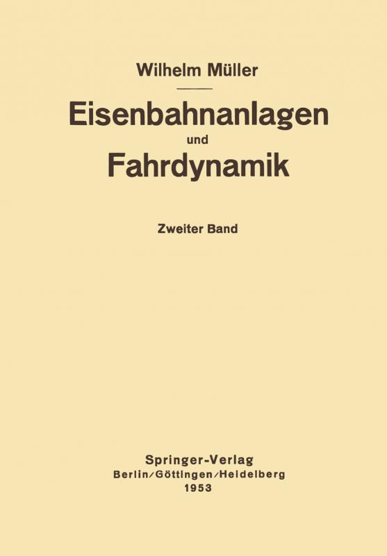 Cover-Bild Eisenbahnanlagen und Fahrdynamik