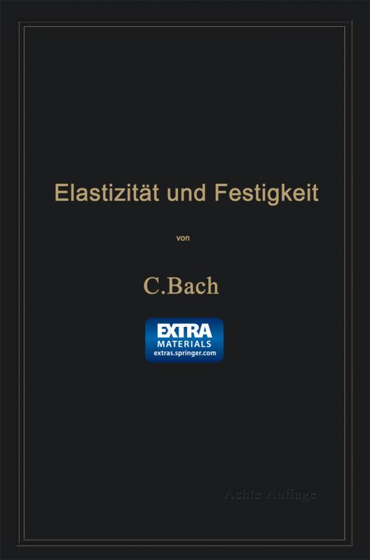 Cover-Bild Elastizität und Festigkeit