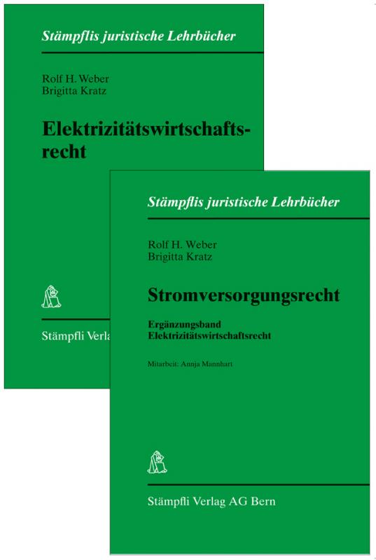Cover-Bild Elektrizitätswirtschaftsrecht/ Stromversorgungsrecht, 2 Bände