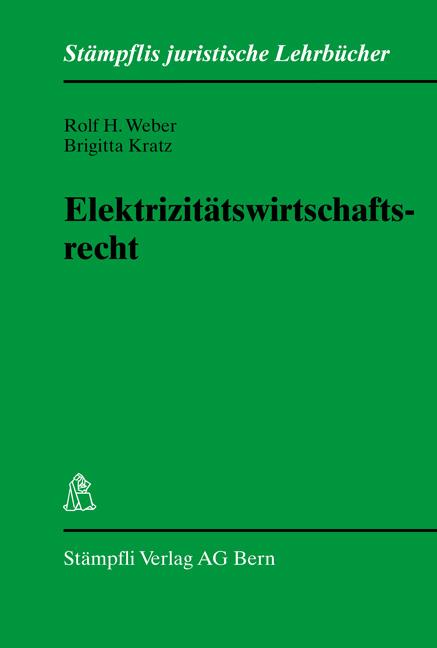 Cover-Bild Elektrizitätswirtschaftsrecht