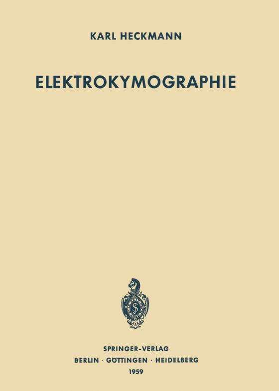 Cover-Bild Elektrokymographie