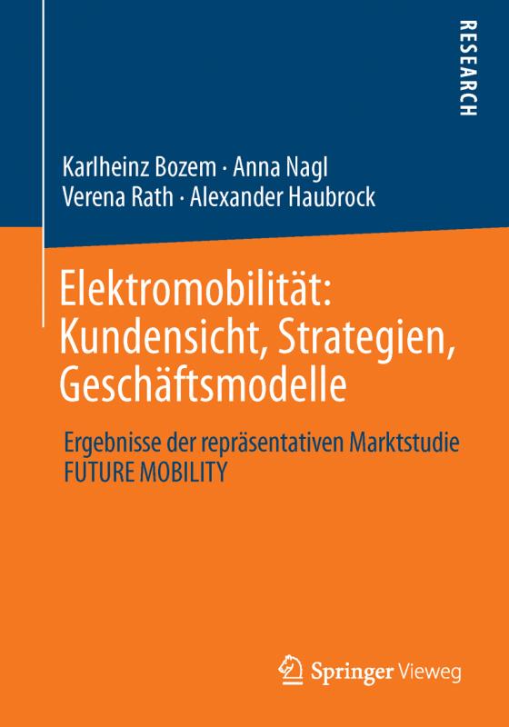 Cover-Bild Elektromobilität: Kundensicht, Strategien, Geschäftsmodelle