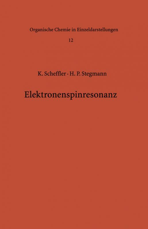 Cover-Bild Elektronenspinresonanz