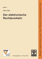 Cover-Bild Elektronischer Rechtsverkehr für Kanzleimitarbeiter