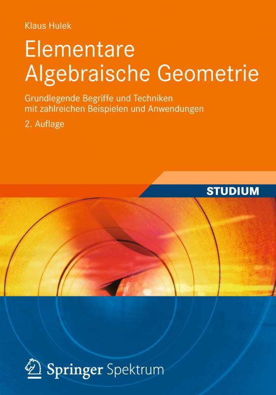 Cover-Bild Elementare Algebraische Geometrie