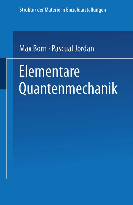 Cover-Bild Elementare Quantenmechanik