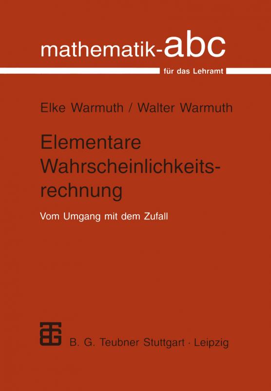 Cover-Bild Elementare Wahrscheinlichkeitsrechnung