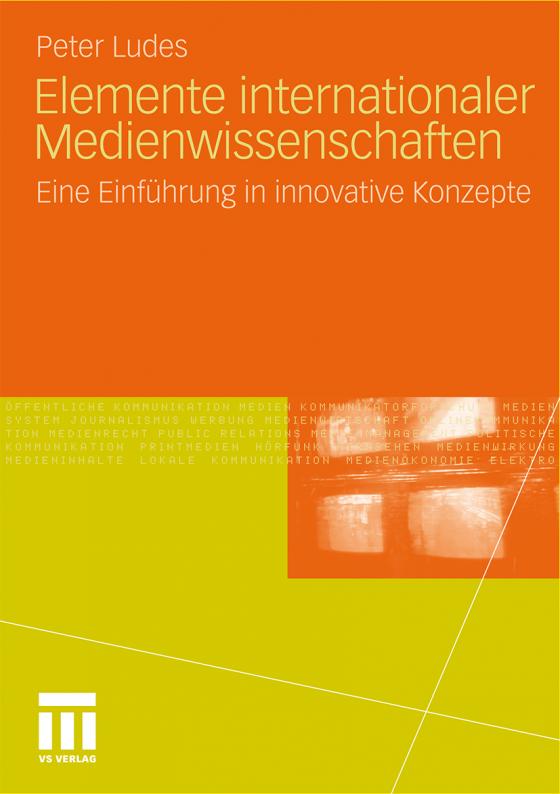 Cover-Bild Elemente internationaler Medienwissenschaften