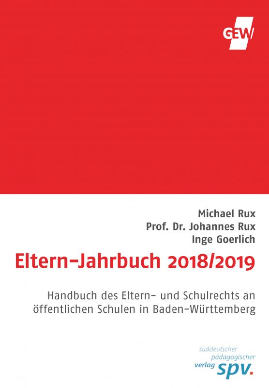 Cover-Bild Eltern-Jahrbuch 2018/2019