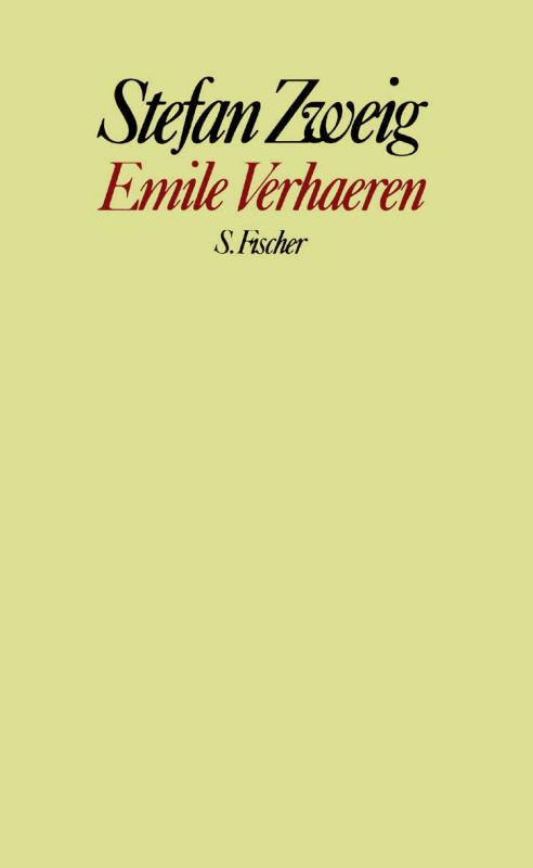 Cover-Bild Emile Verhaeren