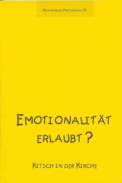 Cover-Bild Emotionalität erlaubt?