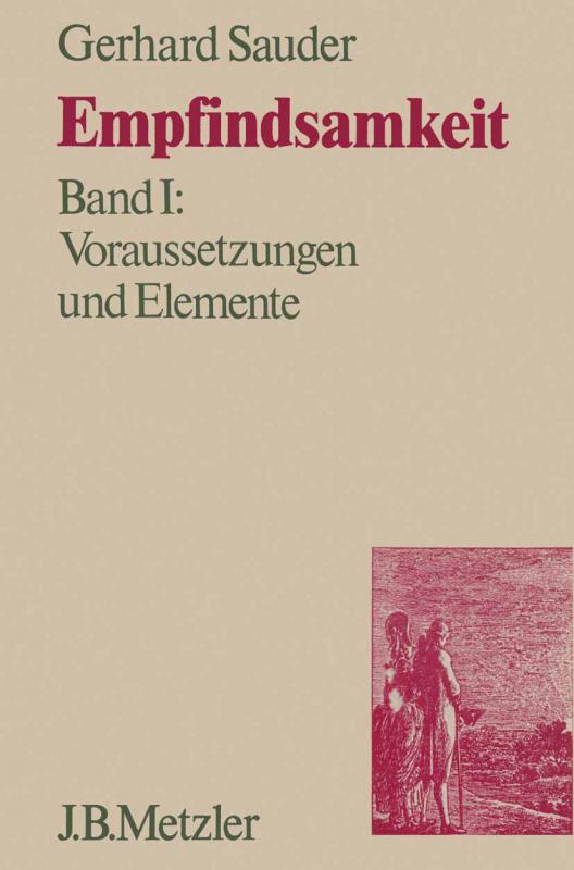 Cover-Bild Empfindsamkeit, Band 1: Voraussetzungen und Elemente